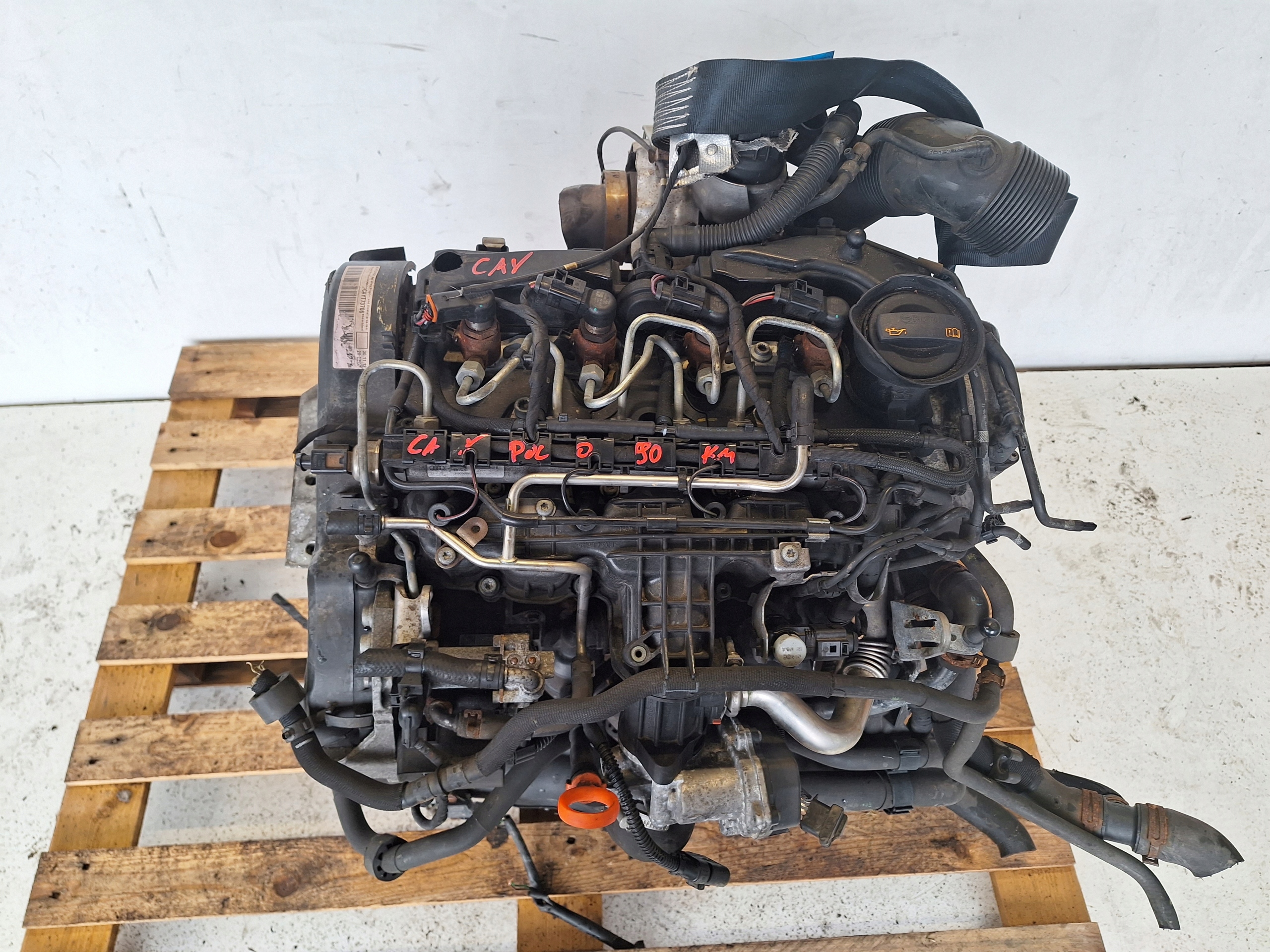 VOLKSWAGEN SEAT SKODA AUDI 1.6 TDI CAY 90KM engine