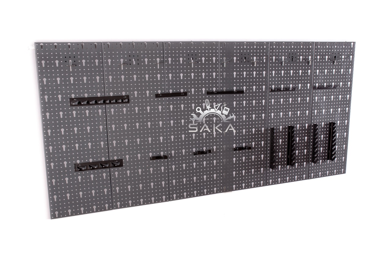 ŚCIANKA TABLICA WARSZTATOWA 2 DUŻA + KPL ZAWIESZEK Marka SAKA SC