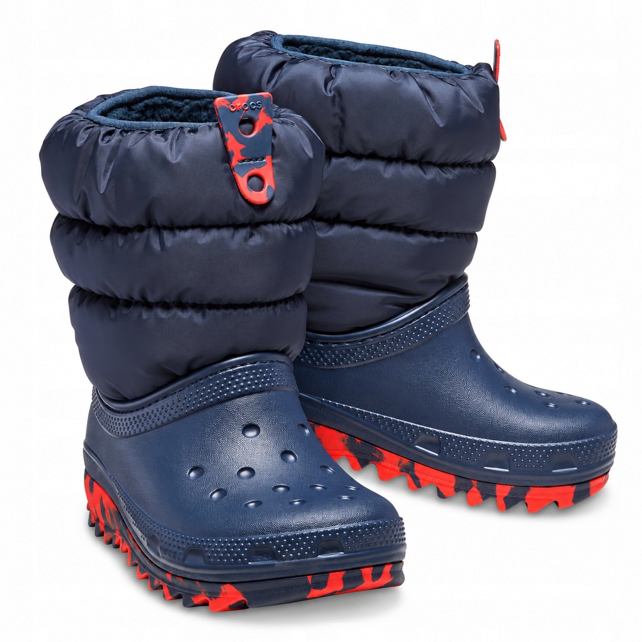 Buty Crocs Neo Puff Śniegowce wodoodporne ciepłe zimowe ocieplane 24-25