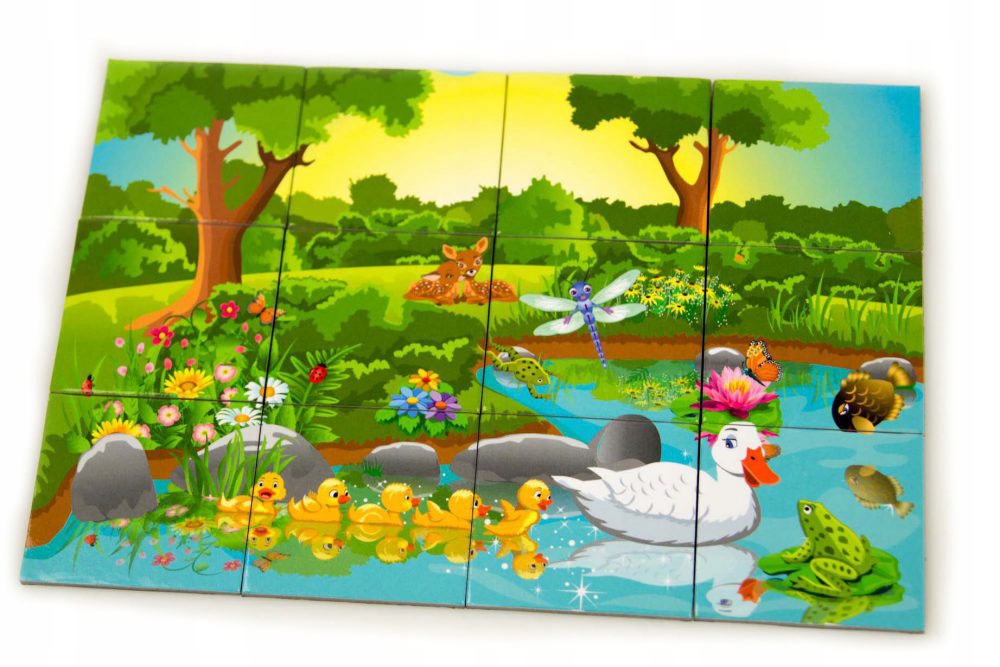 

Układanka magnetyczna Magnes Sadzawka Puzzle