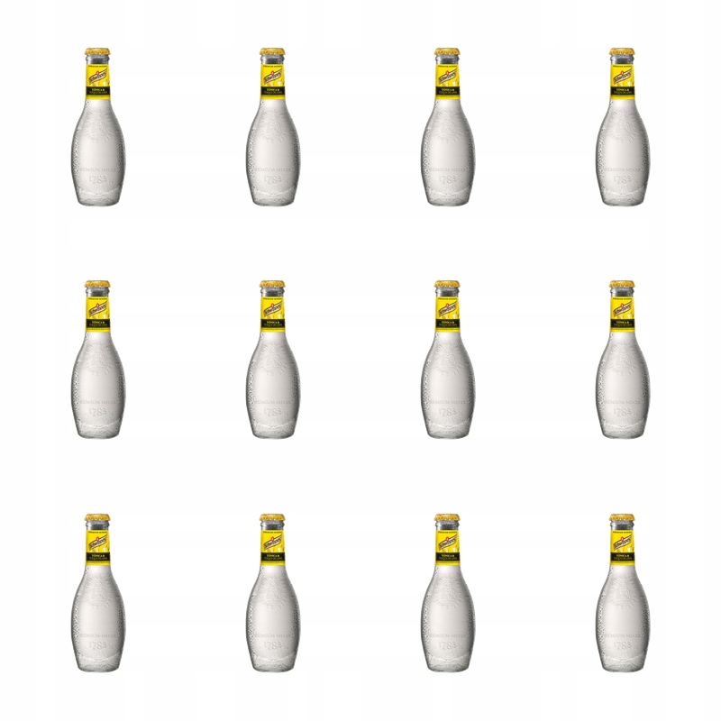 Schweppes Selection Tonic & Lime 200ml X12