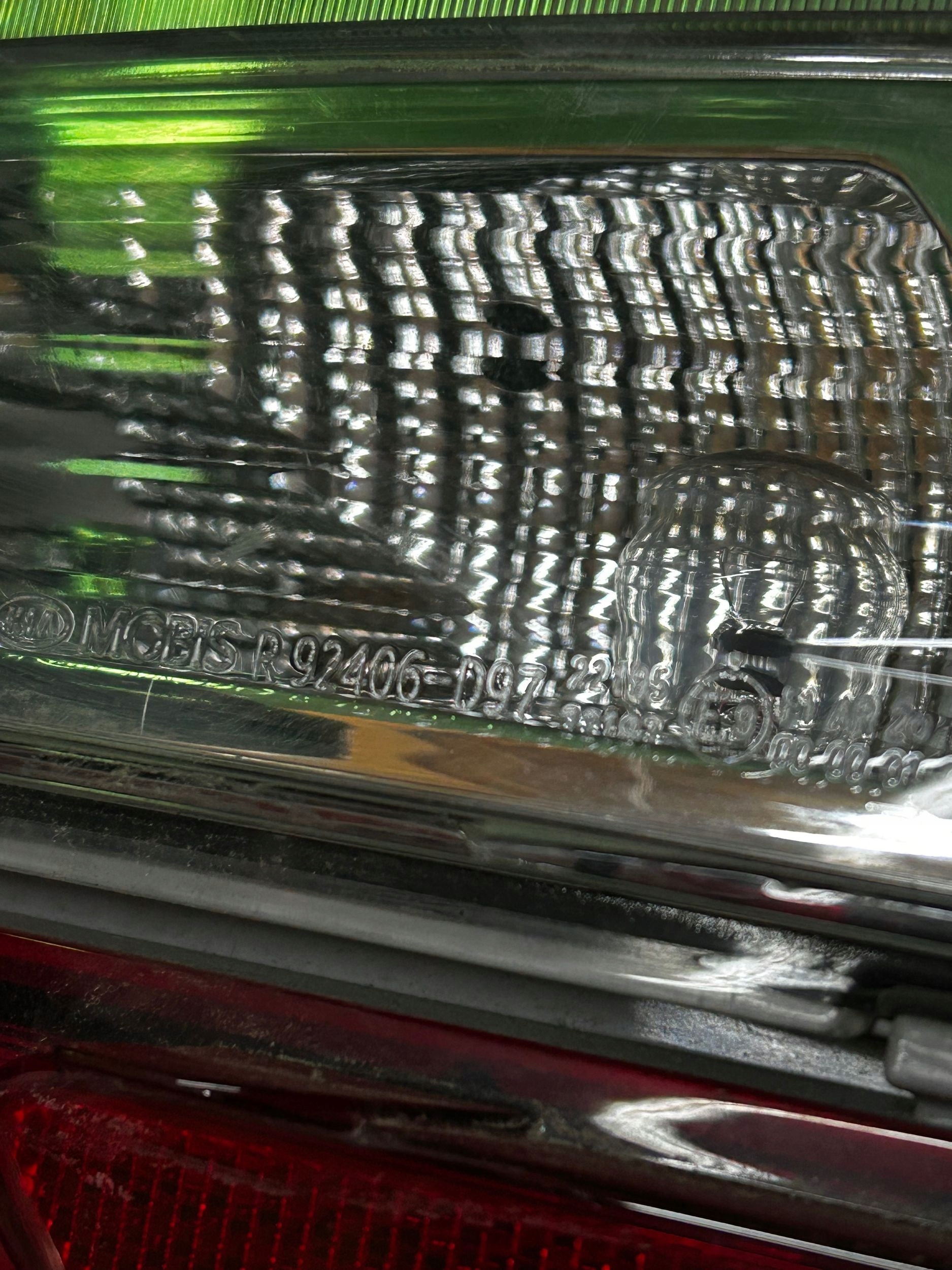 light rear right W bumper indicator rear part KIA SPORTAGE IV LIFT