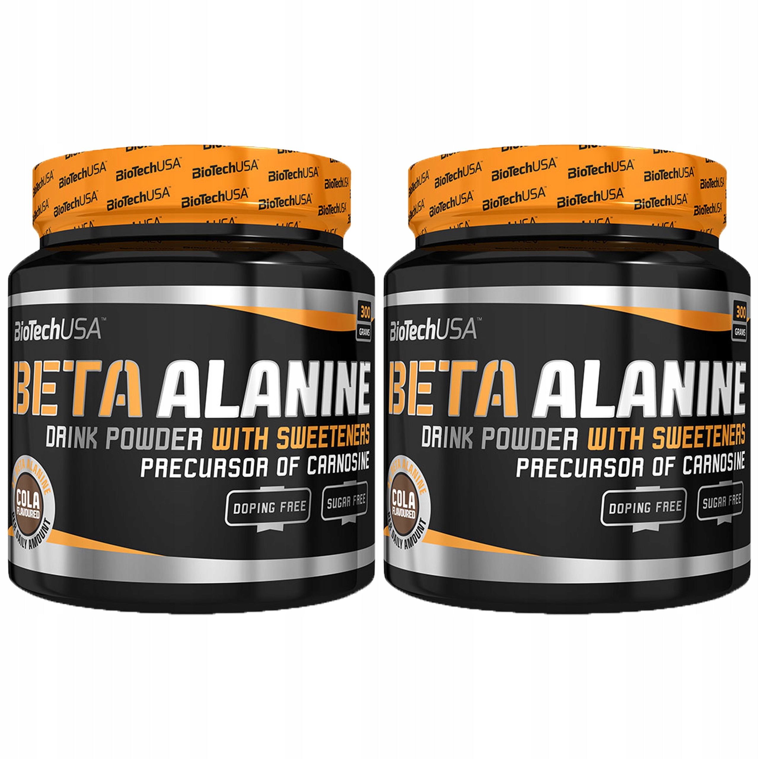 2x Biotech Beta Alanina 300 Odolnost Síla Usa
