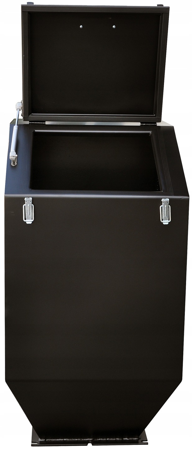 KOSZ, ZBIORNIK DO KOTŁA Z PODAJNIKIEM, DO PIECA, KOTŁA. Zasyp 160 kg. Marka KOM-STER