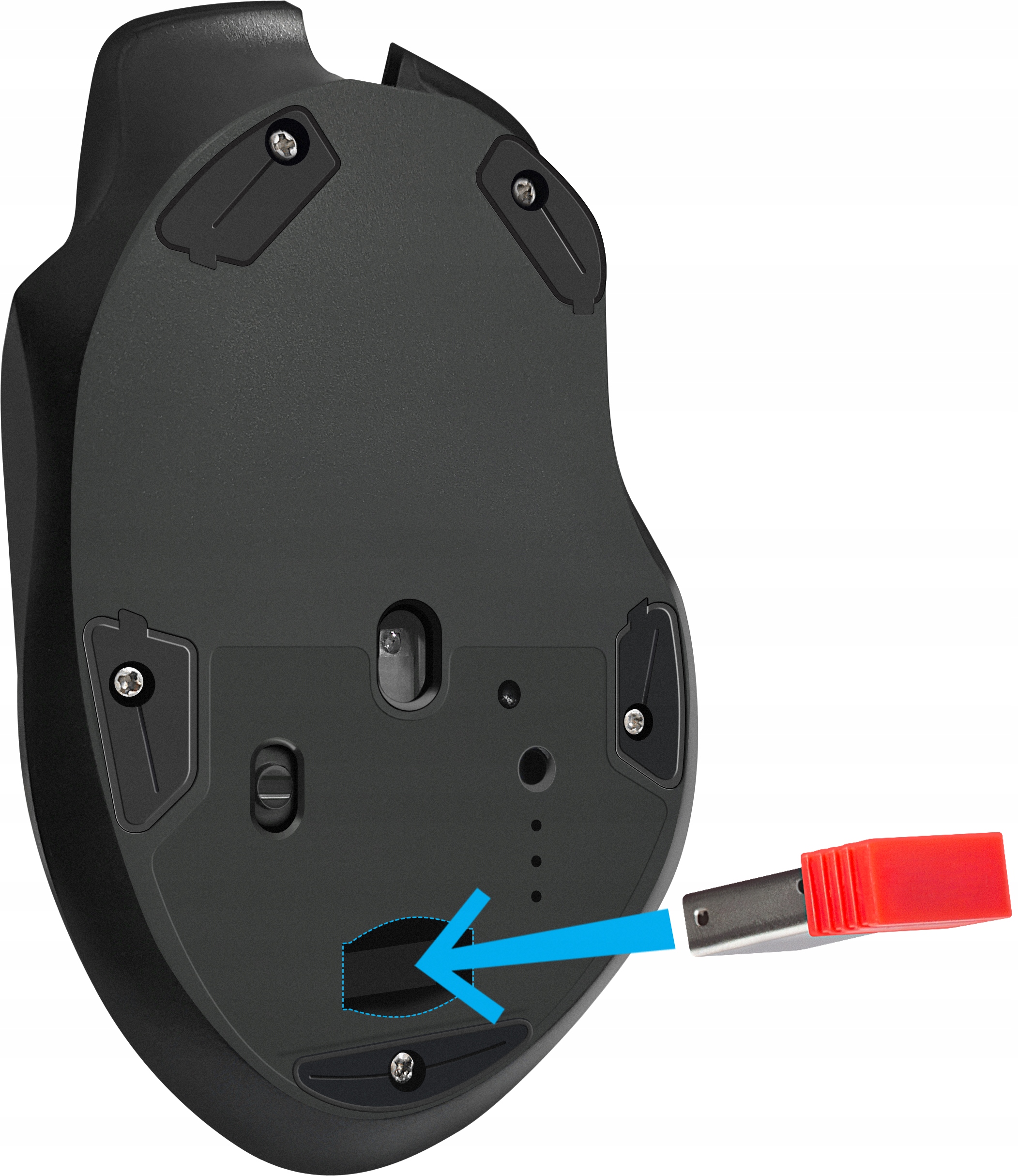 MYSZ DEFENDER GM-213 THUNDER RF 1600dpi 8P CZARNA — 13