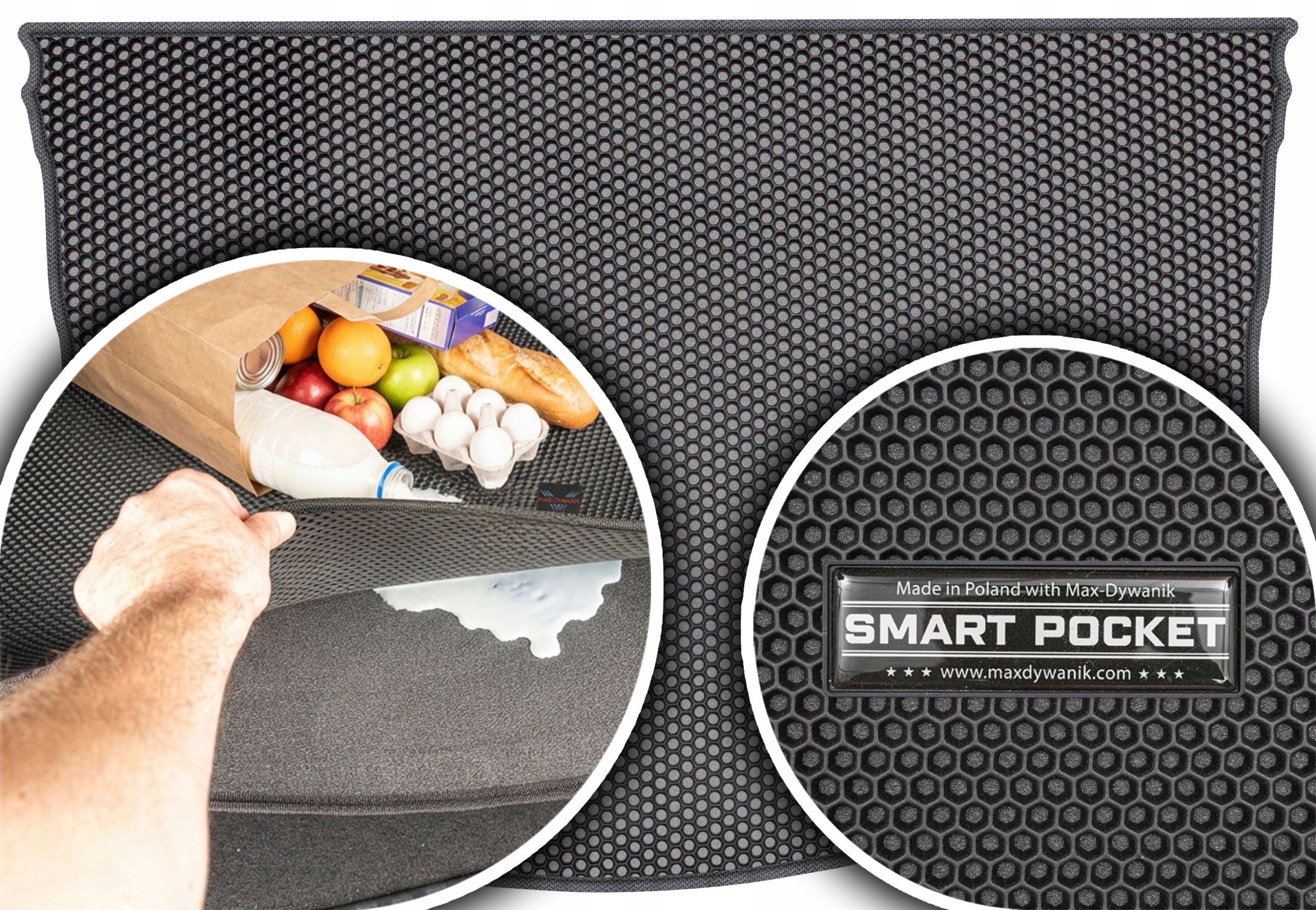 Mitsubishi Colt VI Hb 3D 2004-2012 Vložka do zavazadlového prostoru Eva Smart Pocket