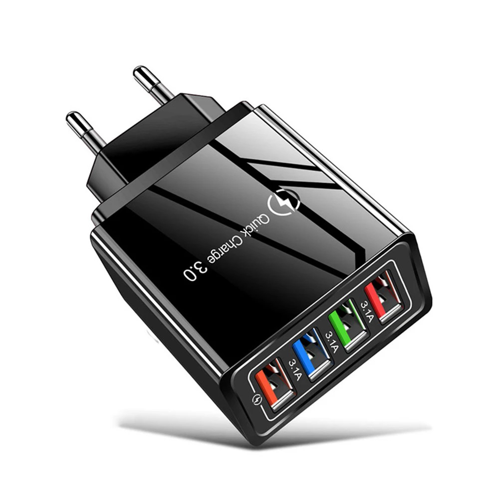 

Ładowarka Sieciowa Szybka Quick Charge 3.0 4xUSB