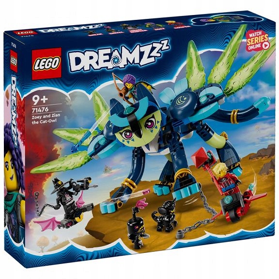 Lego DREAMZzz Zoey a sowokot Zian 71476