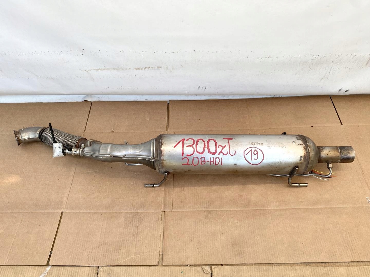 BOXER JUMPER 2.0 B-HDI 16- FILTER CZASTEK STALYCH DPF