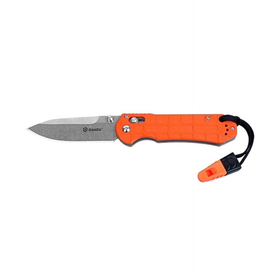 Nóż składany Ganzo G7452P-OR-WS Edc z gwizdkiem