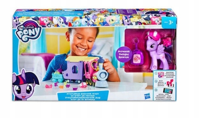 My Little Pony Poníky Pony Vlak Vláčik Hasbro