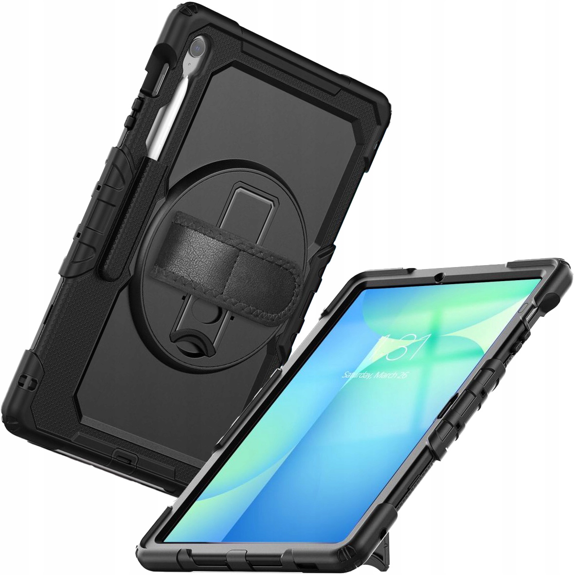 Etui z ochroną ekranu do Galaxy Tab S10 Fe Plus Tech-Protect case pokrowiec
