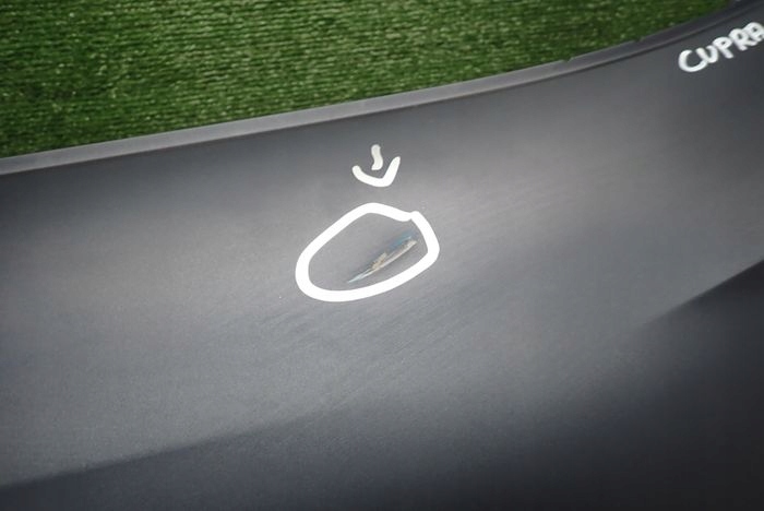 CUPRA FORMENTOR door left rear. rear part