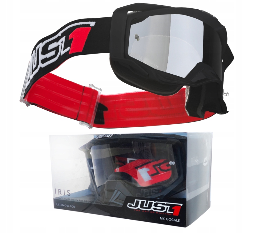 GOGLE MOTOCYKLOWE ENDURO CROSS SYSTEM ROLL-OFF !!! Producent Just1