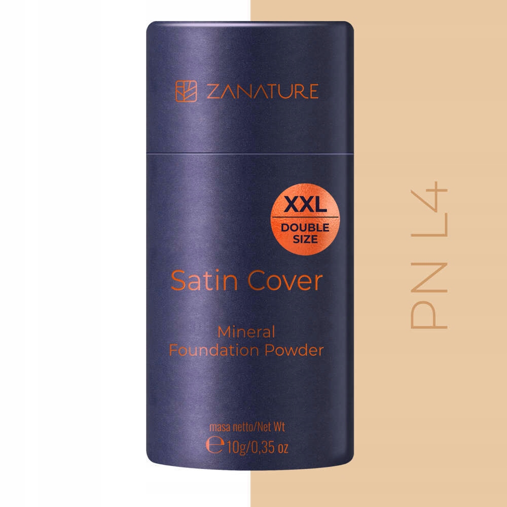 Podkład mineralny Zanature Mf Satin Cover Peach Nude Pn L4