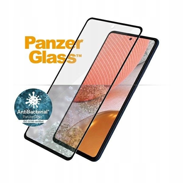 Szkło PanzerGlass E2E Microfracture antybakteryjne na Samsung Galaxy A72