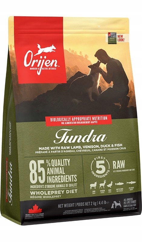 Levně Orijen Tundra – suché krmivo pro psy – 2 kg