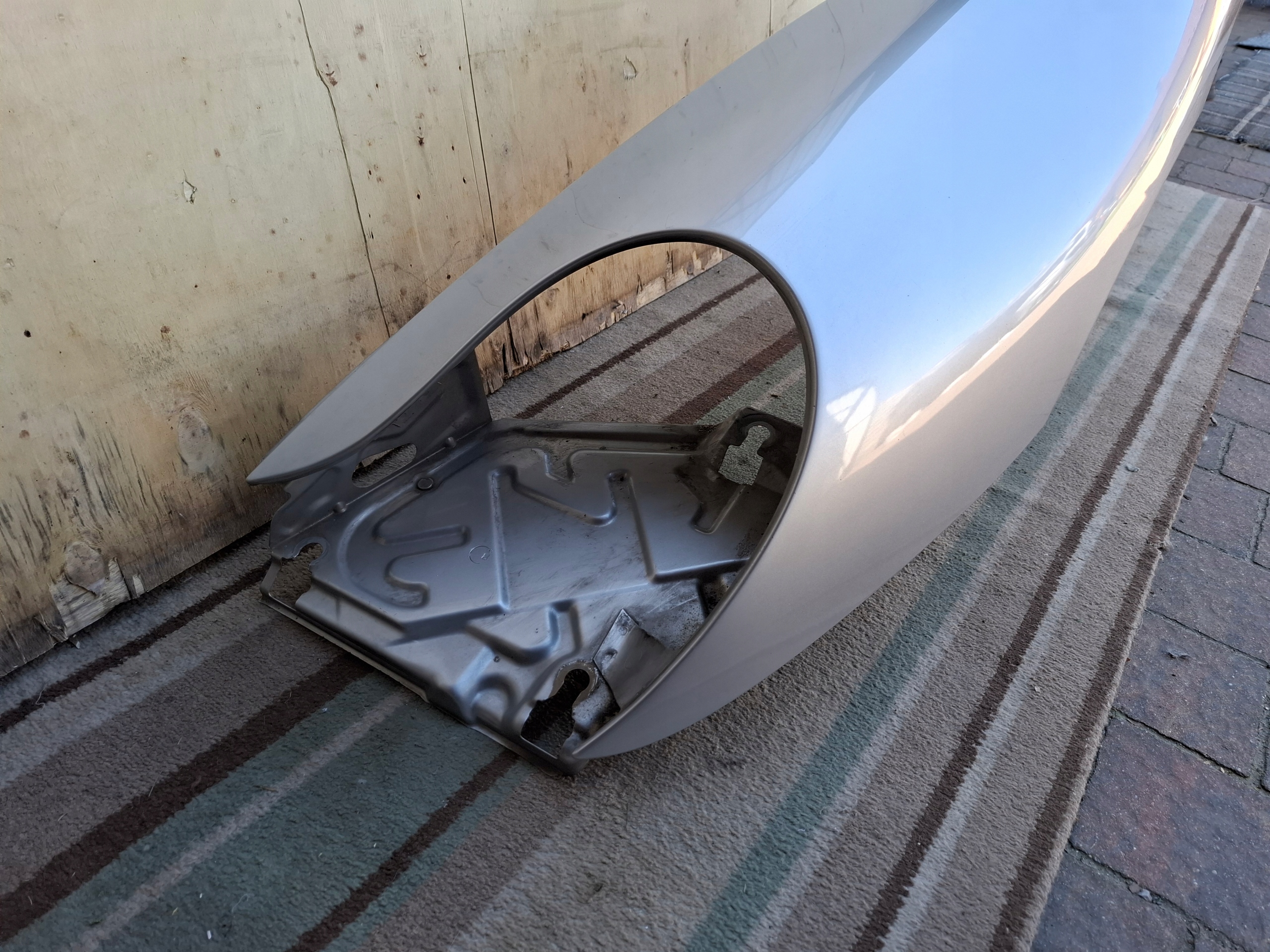 fender left front PORSCHE BOXSTER 986 SREBRNY L92U 99r