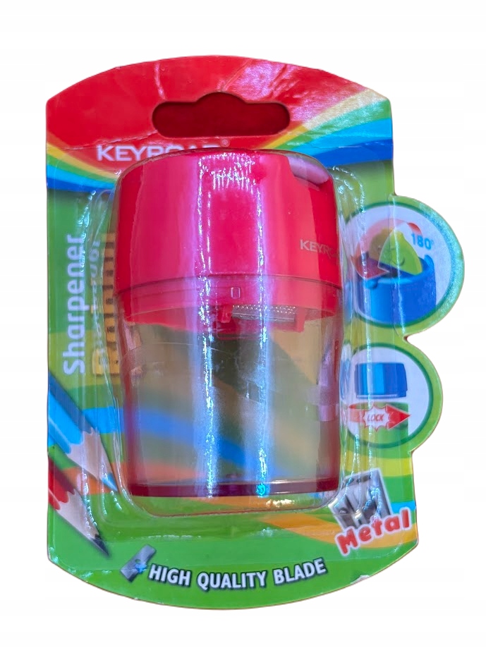 Outlet Temperówka metalowa podwójna z pojemnikiem MIX