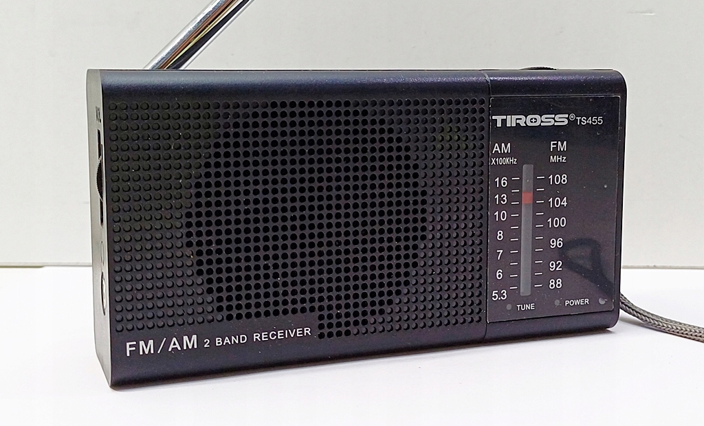 Mini Radio Kieszonkowe TIROSS TS-455 Na baterie H