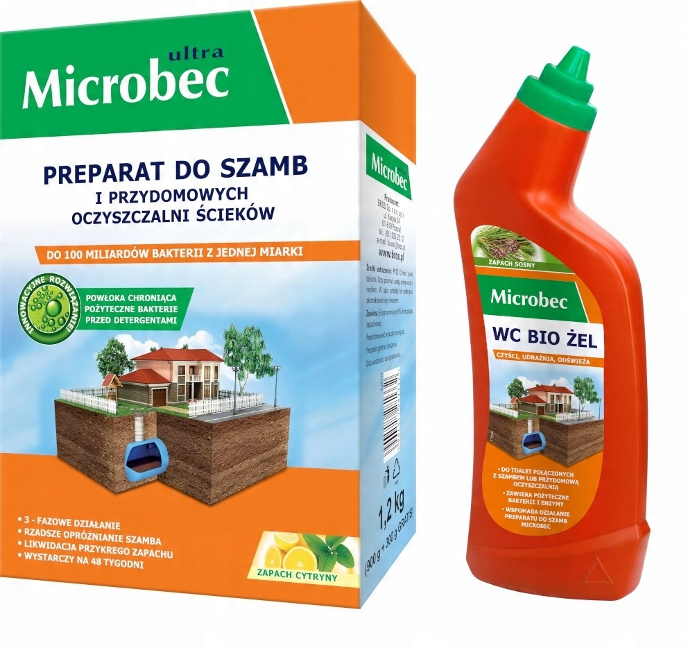 

Bakterie do szamba preparat do oczyszczalni 1kg
