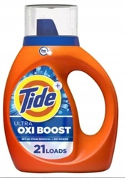 Tide Ultra Oxi Boost 987 ml 21 praní Univerzální gel na praní tkanin