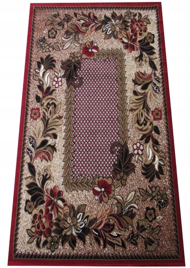 Kusový koberec Alfa červený 01 150x210