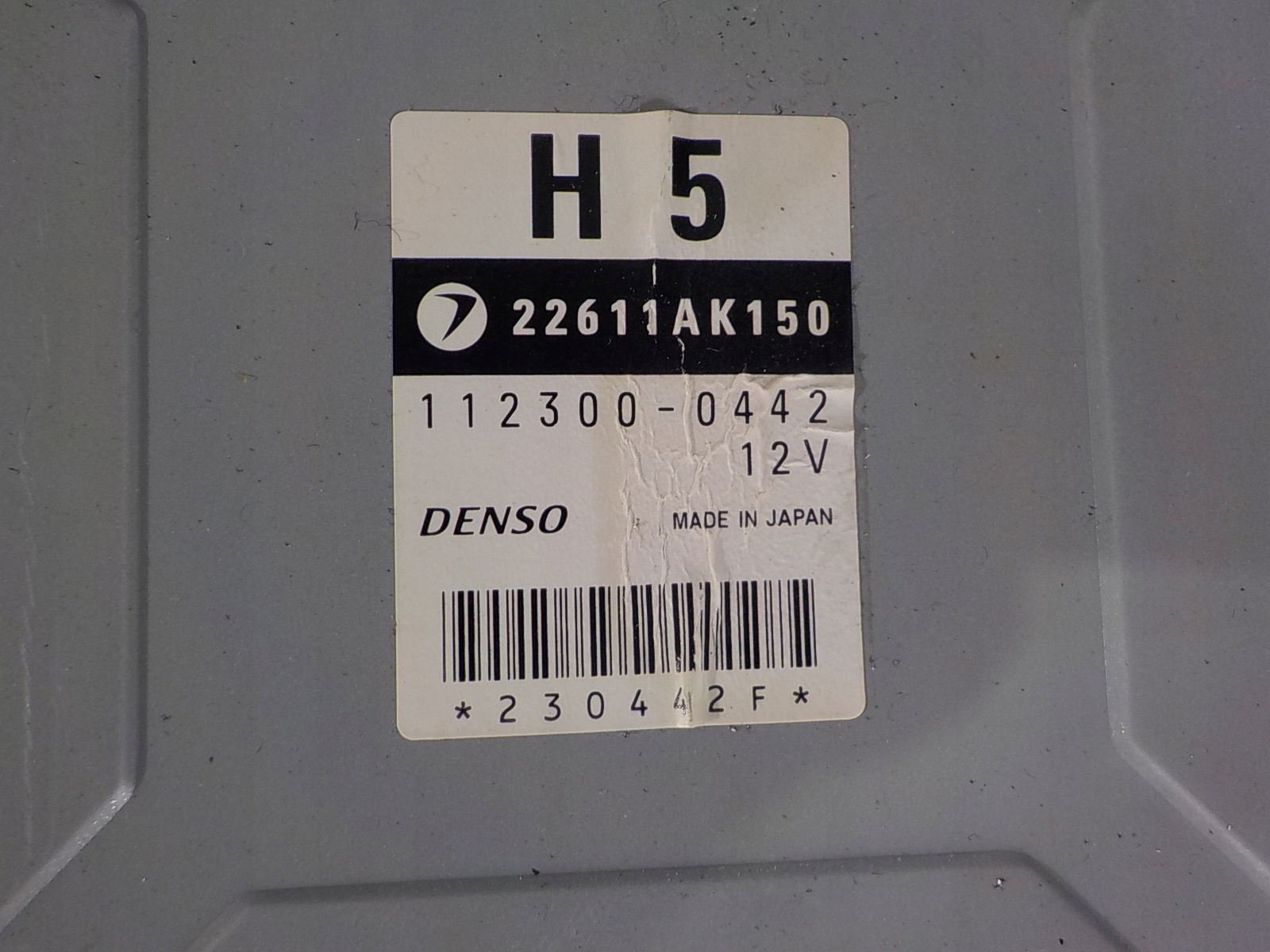 SUBARU LEGACY IV 3.0 H6 running board STARTOWY 22611AK150