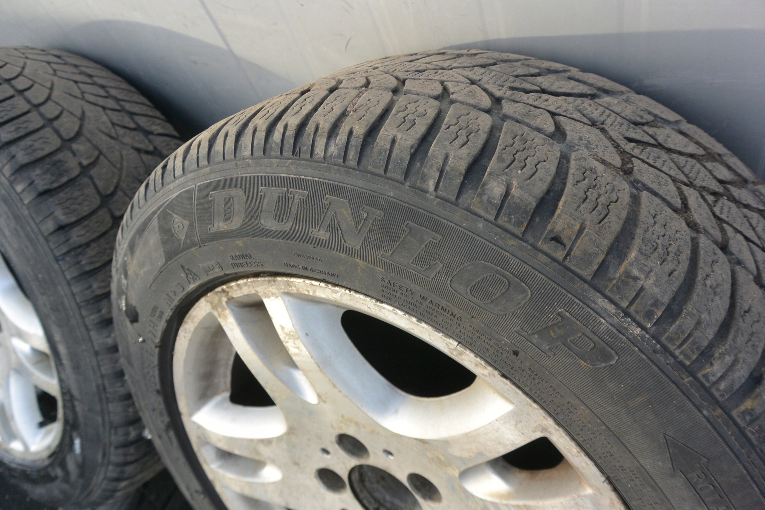 discs tyres winter R16 ET36 KPL MERCEDES W211