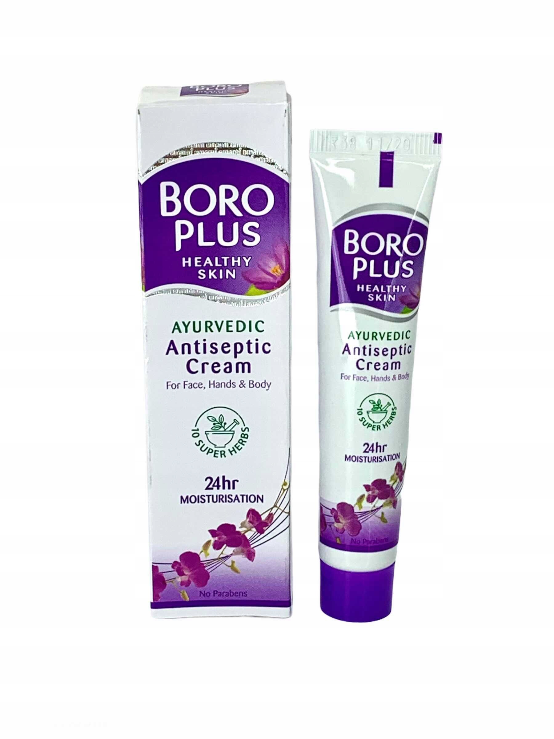 

Ajurwedyjski krem antybakteryjny Boro Plus 19ml