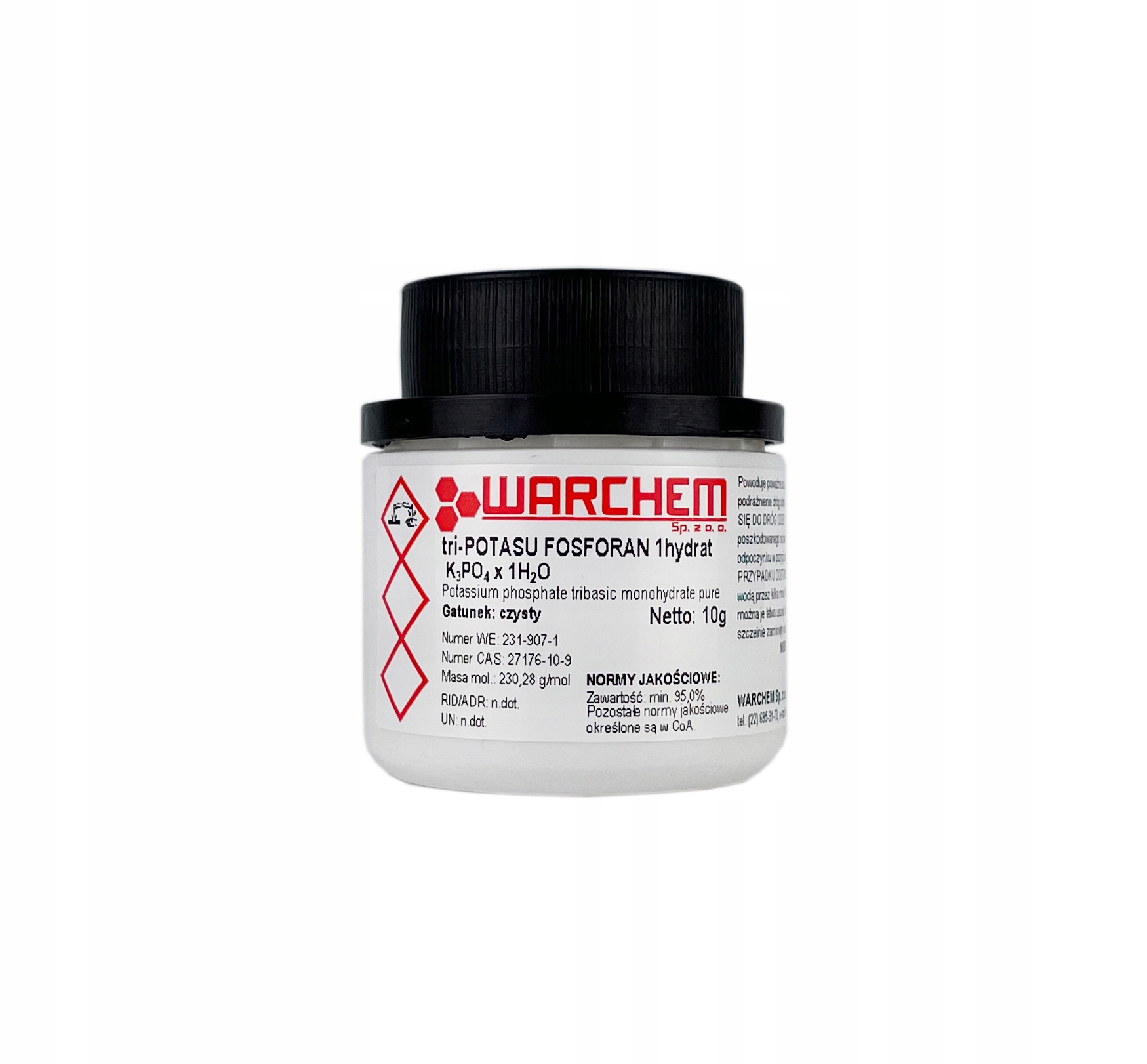 

Fosforan tri- Potasu 1hydrat czysty 10g