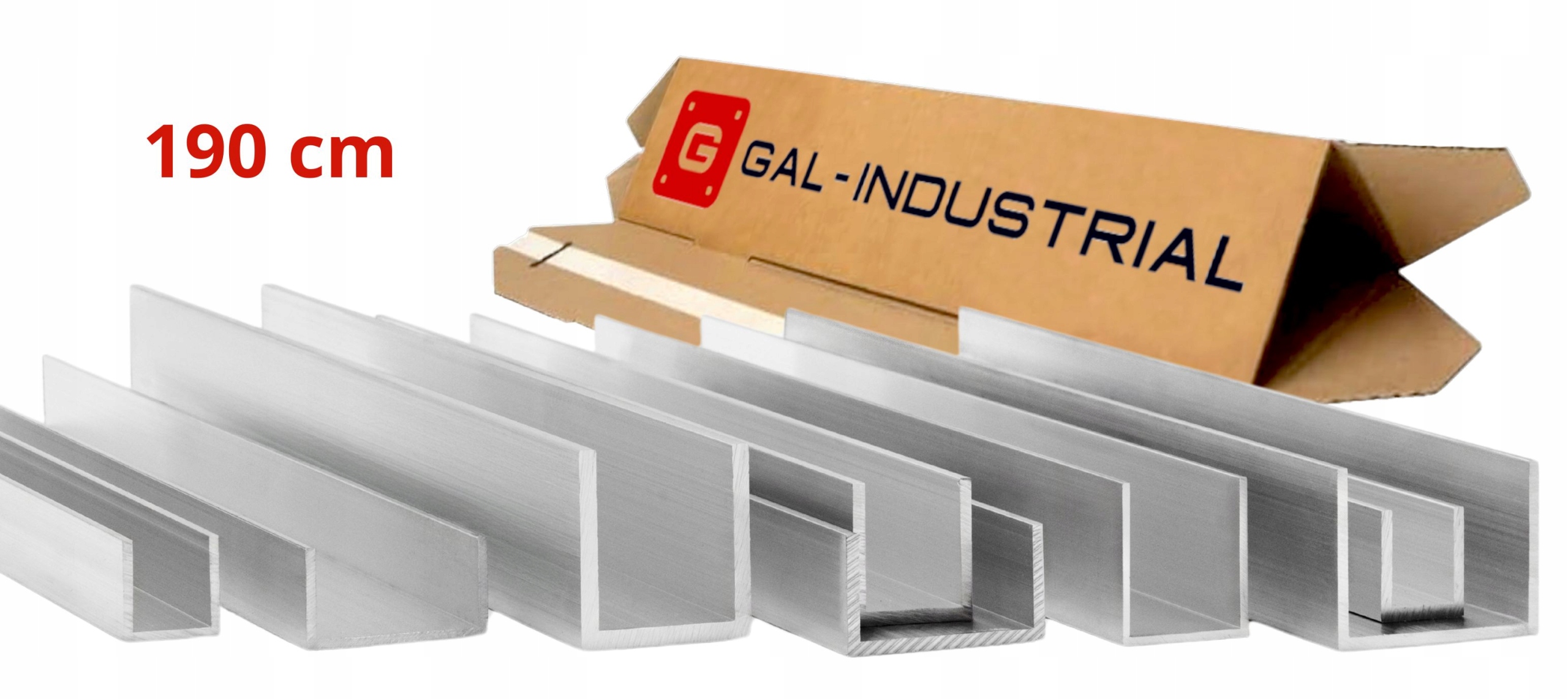 Aluminiový U profil 30x50x30x3 mm 190 cm Profil Typ U Řezání Na Míru