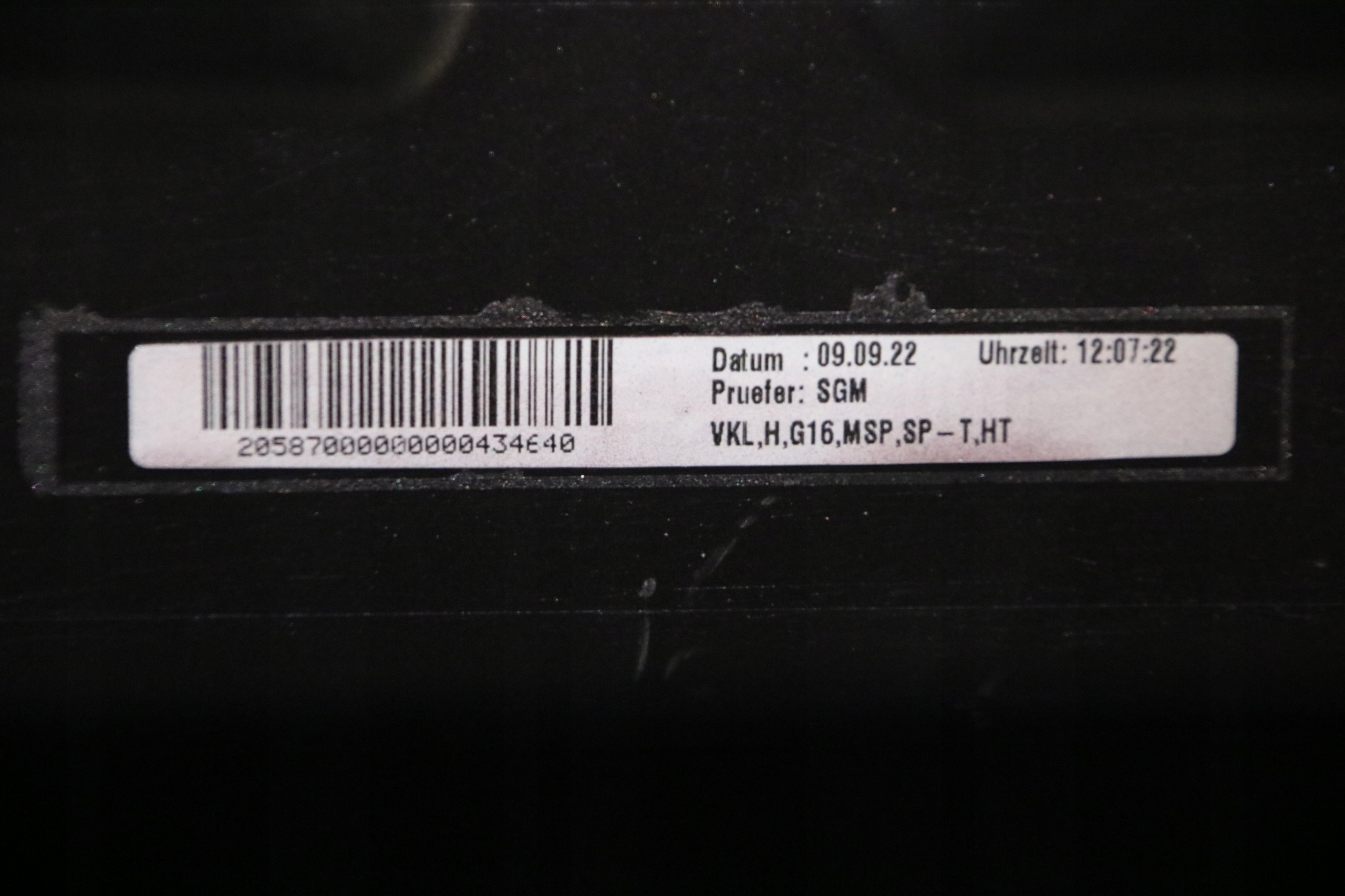 BMW G16 m-packet bumper rear part rear 6xPDC colour L74