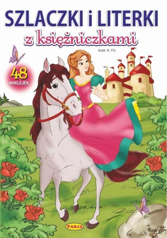 Szlaczki i literki z księżniczkami. Nauka i zabawa