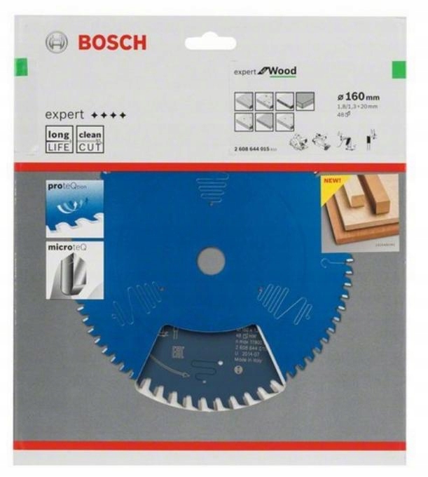 Bosch Kotoučová Pila Wood Expert 160x20 mm 48-ZUBŮ