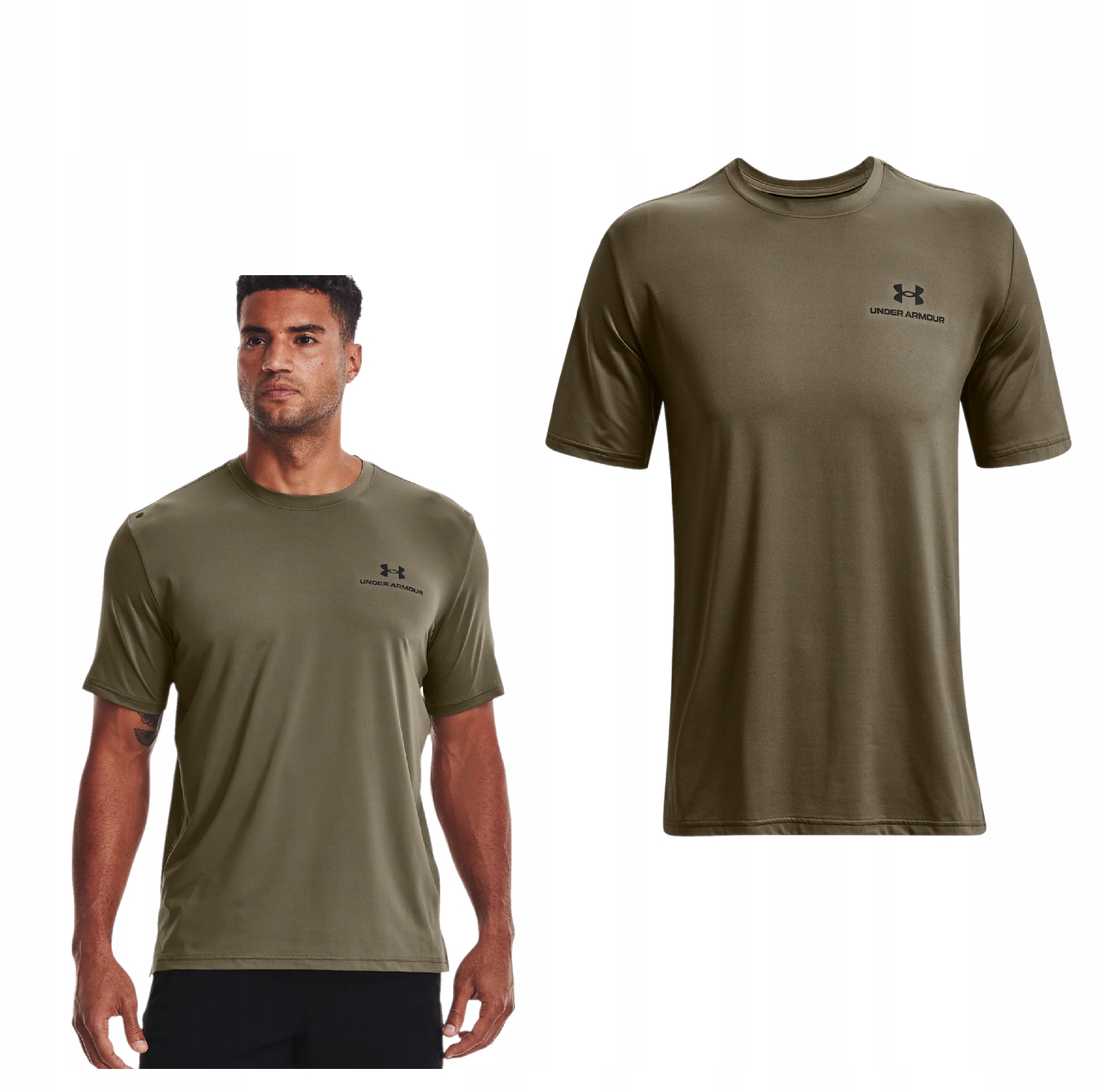 Pánské Sportovní Tričko Under Armour Rush 361Energy Ss XXL