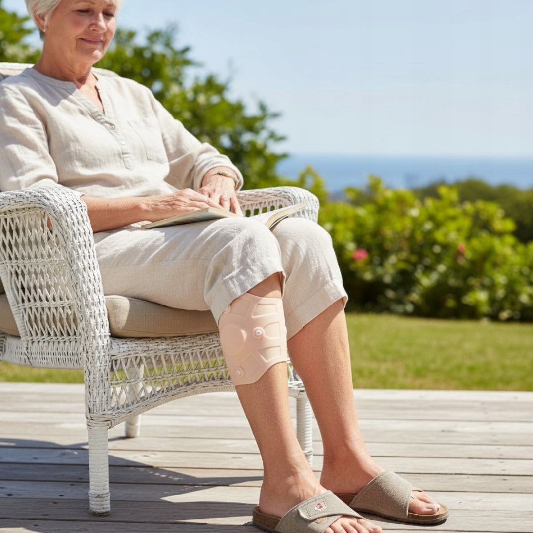 OPASKA MAGNETYCZNA NA ŁYDKĘ STABILIZATOR - 8 MAGNESÓW - DLA SPORTOWCÓW Stan opakowania oryginalne