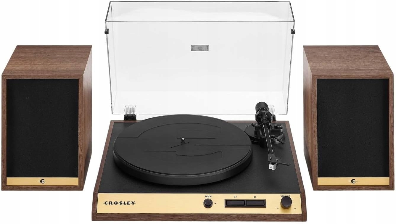Gramofon na vinylové desky Crosley C72, ořech