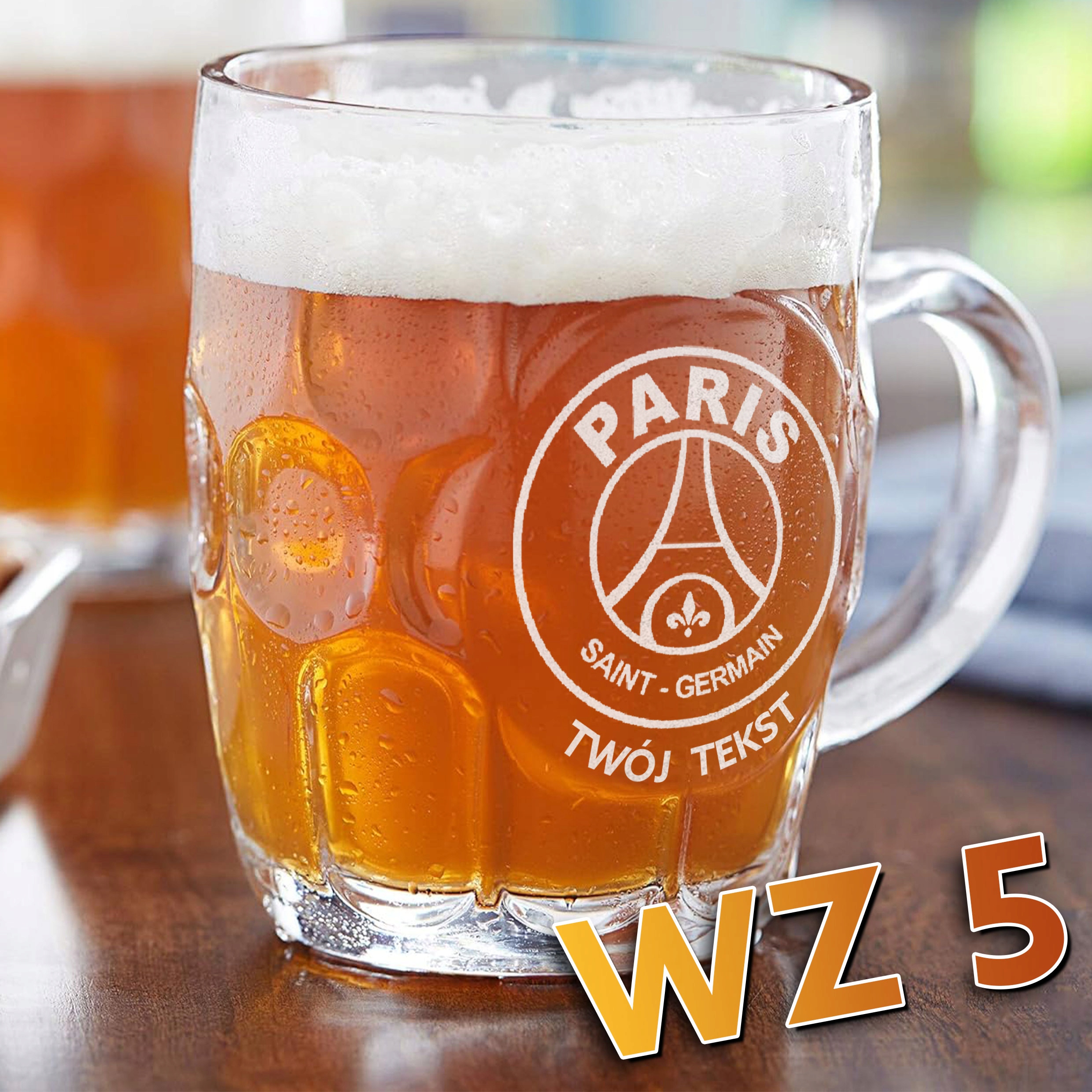 KUFEL DO PIWA NA PIWO KLUBOWE HERB KLUBY PIŁKARSKIE PREZENT DLA CHŁOPAKA Y4 Rodzaj kufle do piwa