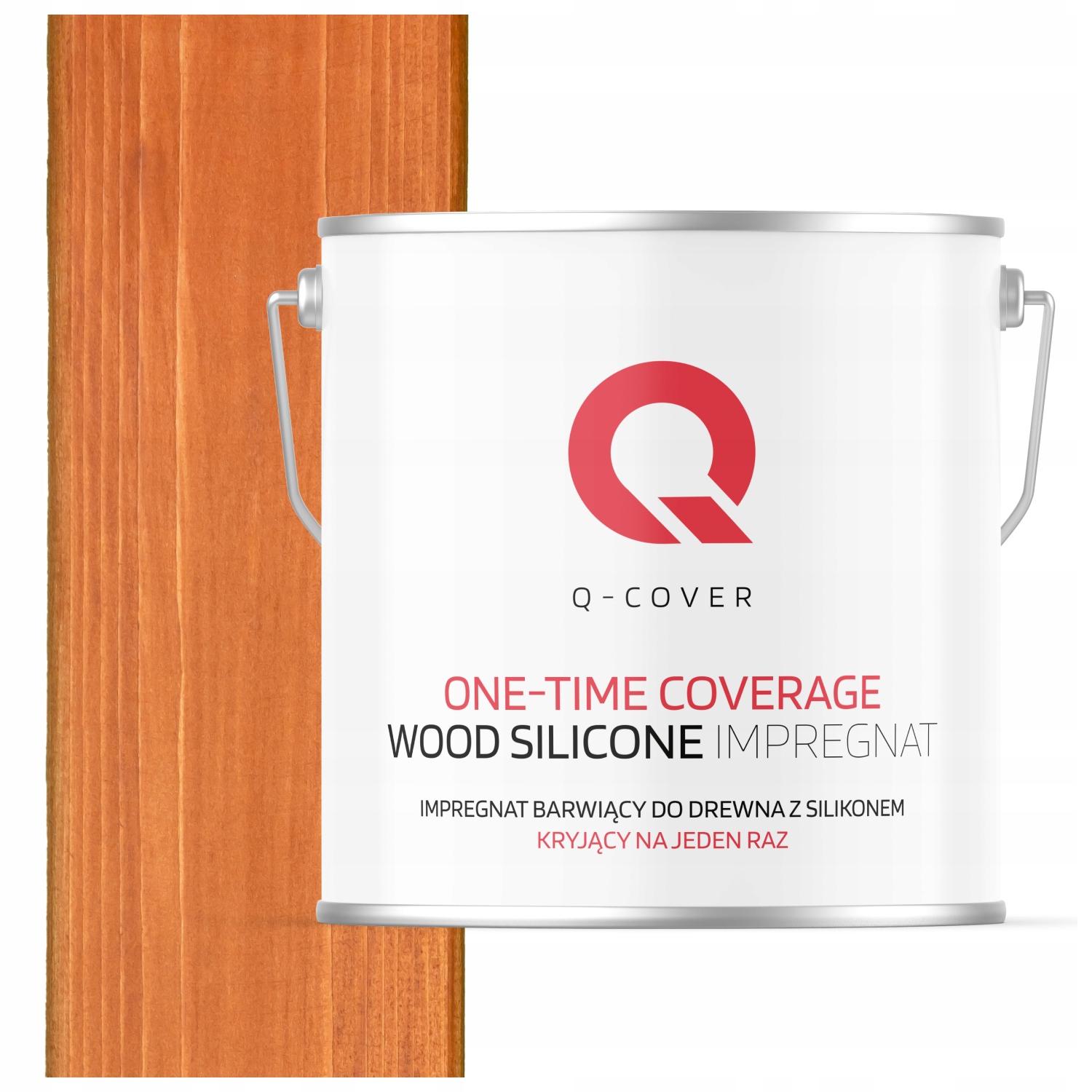 Impregnácia Na Drevo Kryjúca Na Jedenkrát Extra Farba Farby Uv Teak 5 L