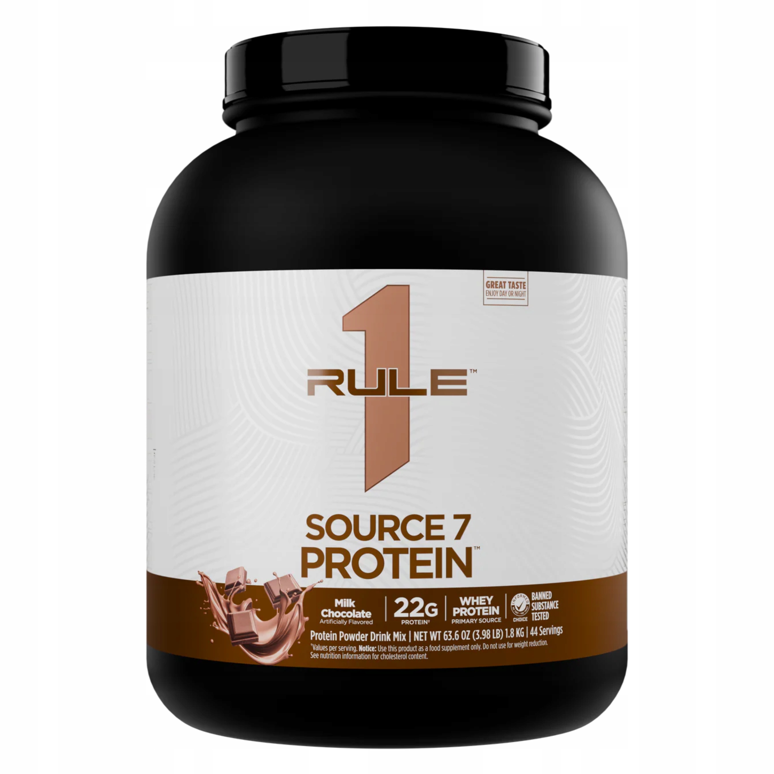 Protein Source 7 Protein 1800 g Doplněk Stravy Izolát Wpc Wpi Čokoláda Rule1 R1