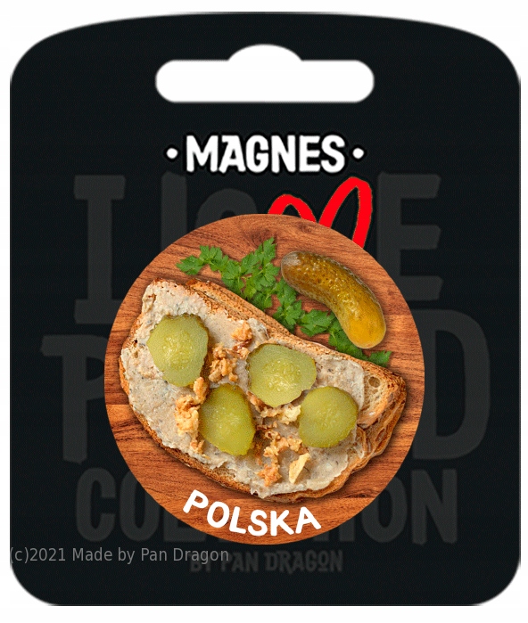 

Magnes I Love Poland Smalec