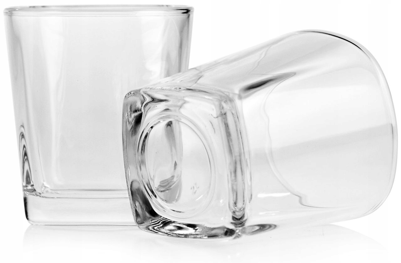 

Kwadratowe szklanki do whisky Trend Glass 300ml 6x