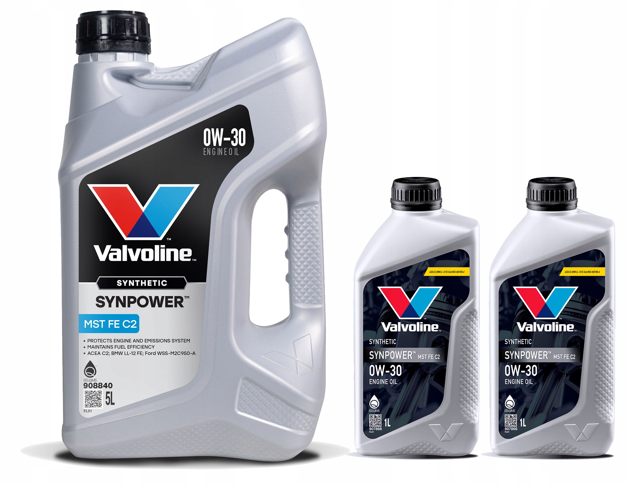 Valvoline SynPower Mst Fe C2 0W30 7L Bmw LL-12 Fe Api Sn Plus Sp Acea A5/B5