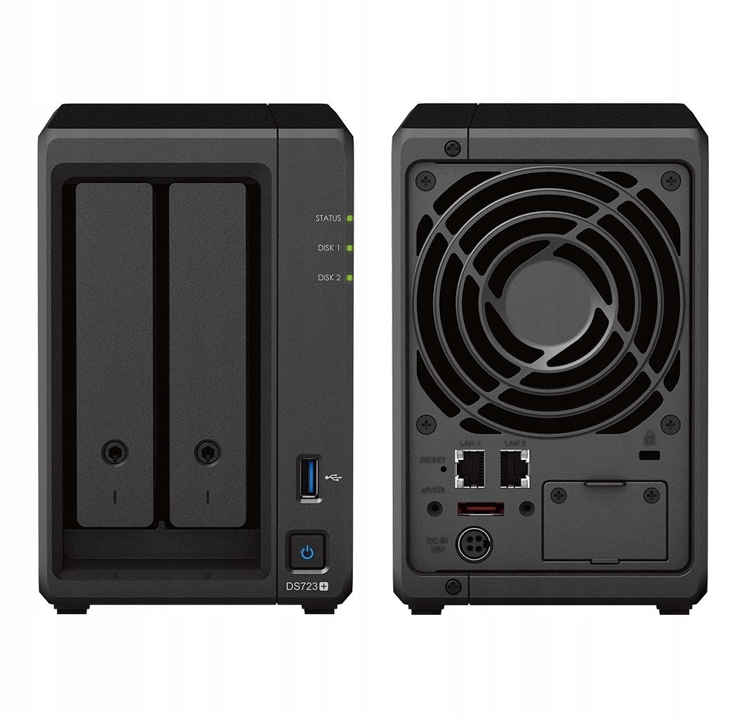 

Serwer plików Synology DS723+ 16GB Ram Ecc Ryzen