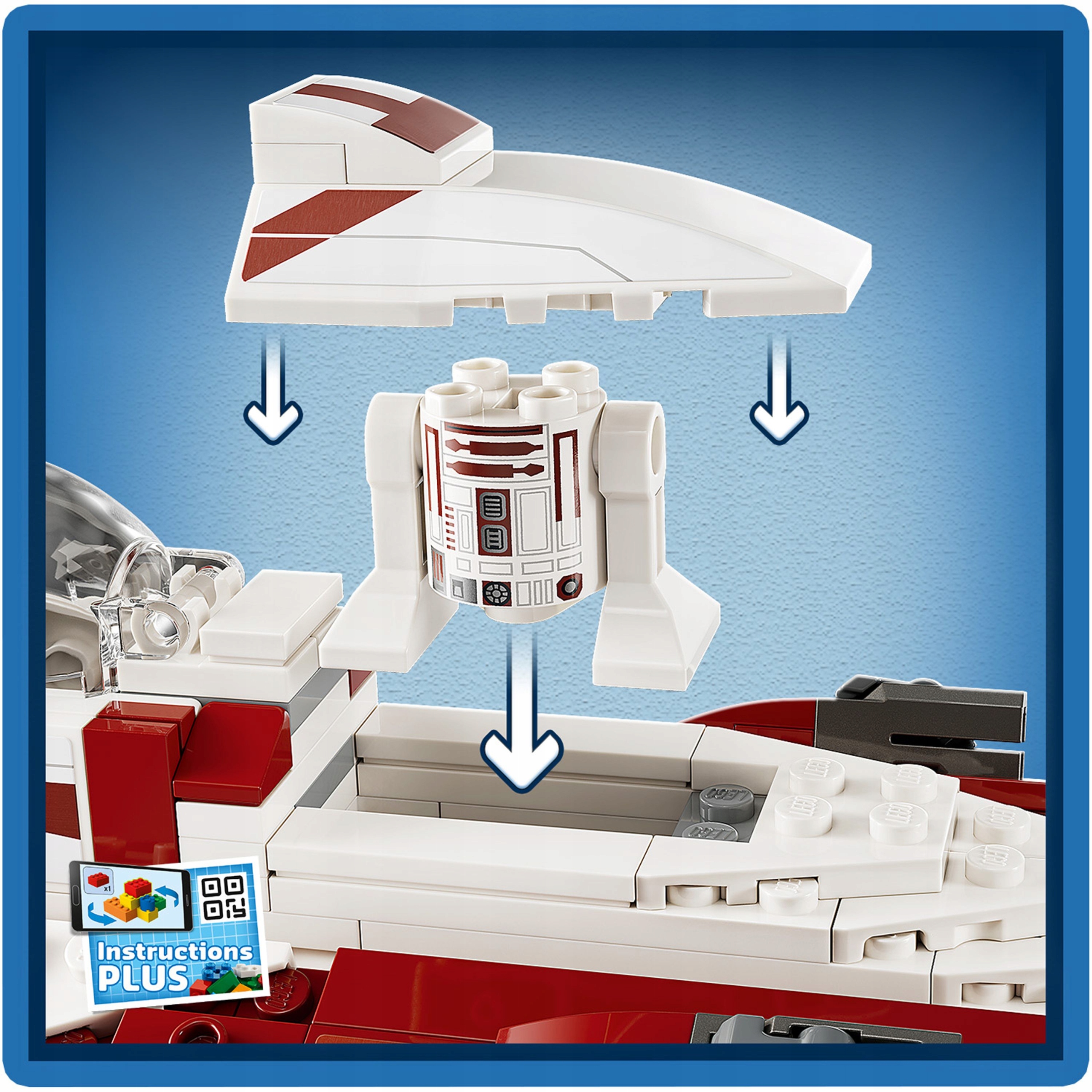 LEGO - Star Wars Myśliwiec Jedi Obi-Wana 75333 Numer produktu 75333
