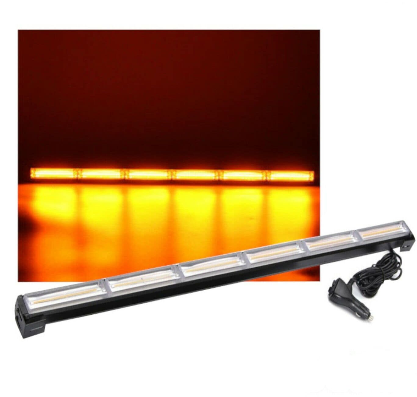 LAMPA LED OSTRZEGAWCZA STROBOSKOP Pomoc drogowa