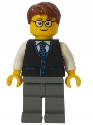 

Minifigurka cty1057 Lego City Dyrektor Startu