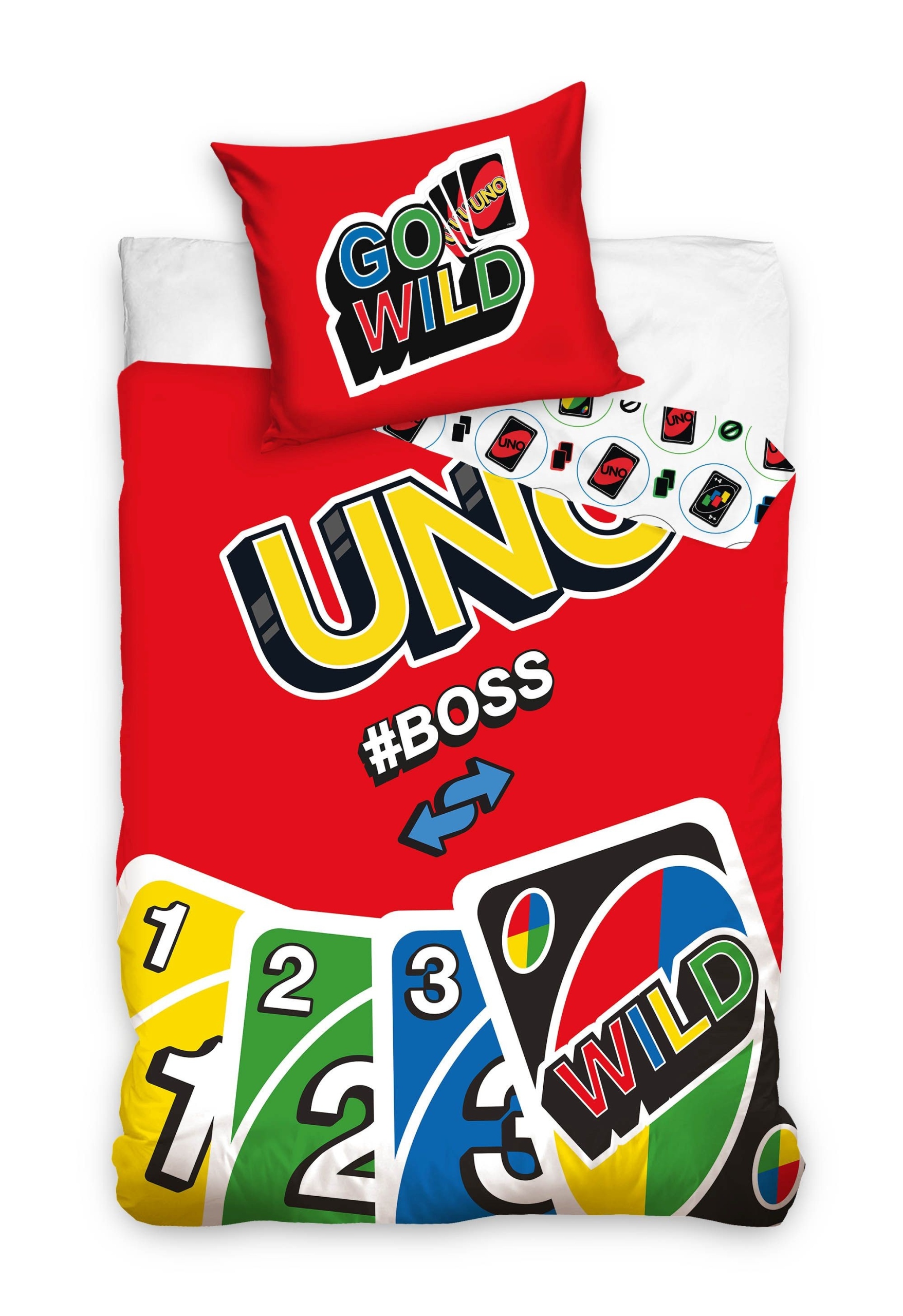 Komplet pościeli Carbotex 160 x 200 cm Uno Bawełna Pościel