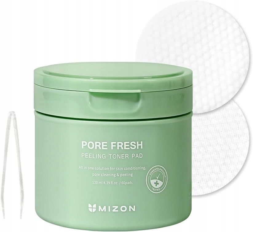 Mizon Pore Fresh Toner Pad 3v1 Aha Bha Pha olej z čajovníku